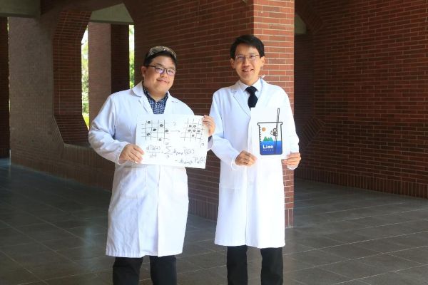 中山大學化學雙傑　廖軒宏、邱政超獲吳大猷獎1